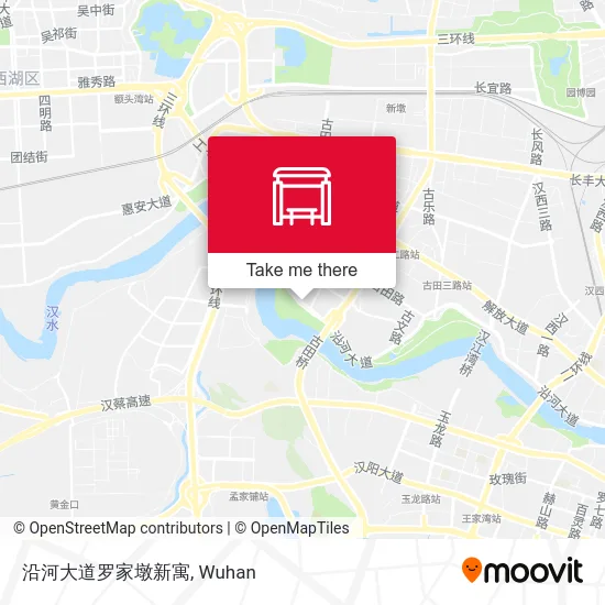 沿河大道罗家墩新寓 map
