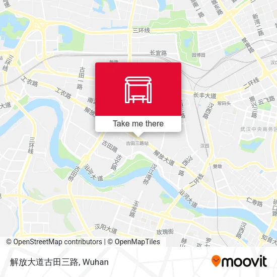 解放大道古田三路 map