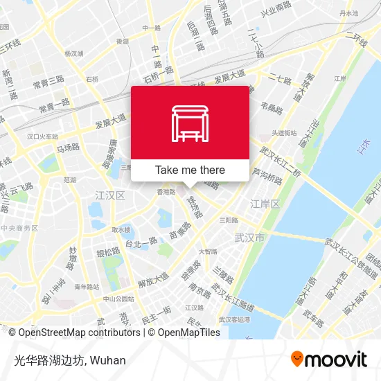光华路湖边坊 map