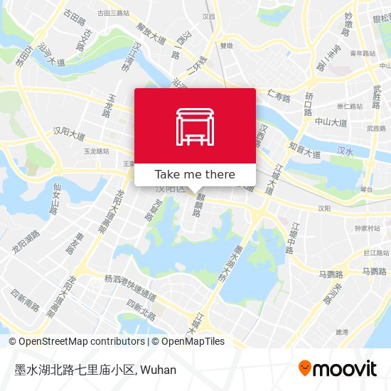 墨水湖北路七里庙小区 map