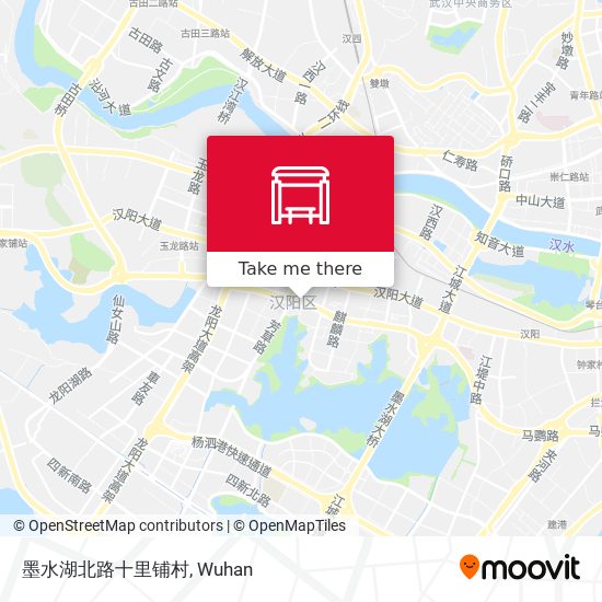 墨水湖北路十里铺村 map