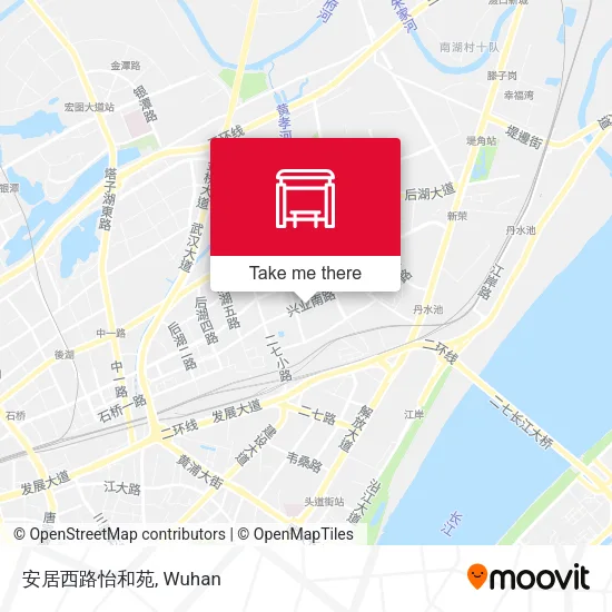 安居西路怡和苑 map