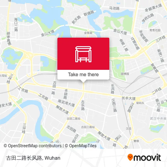 古田二路长风路 map