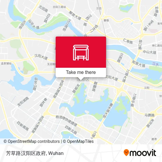 芳草路汉阳区政府 map