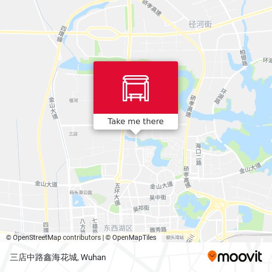 三店中路鑫海花城 map