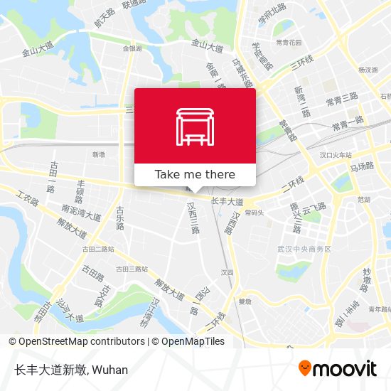 长丰大道新墩 map