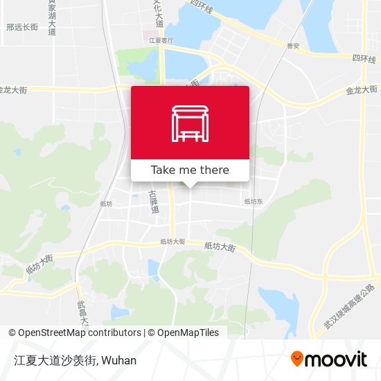 江夏大道沙羡街 map