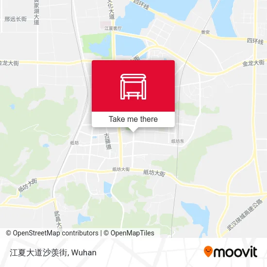 江夏大道沙羡街 map