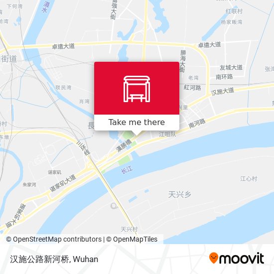 汉施公路新河桥 map
