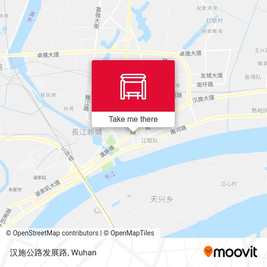 汉施公路发展路 map