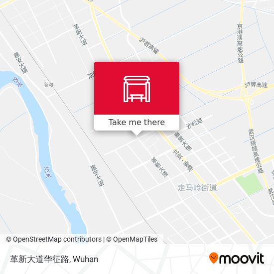 革新大道华征路 map