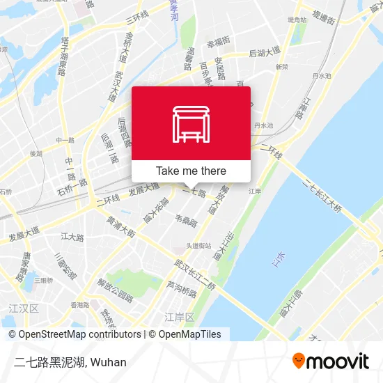 二七路黑泥湖 map