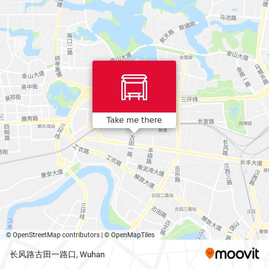 长风路古田一路口 map