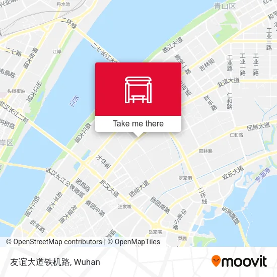 友谊大道铁机路 map