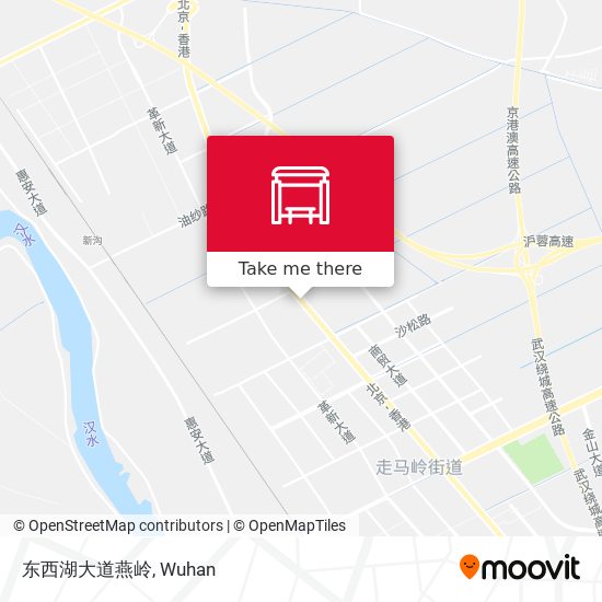 东西湖大道燕岭 map