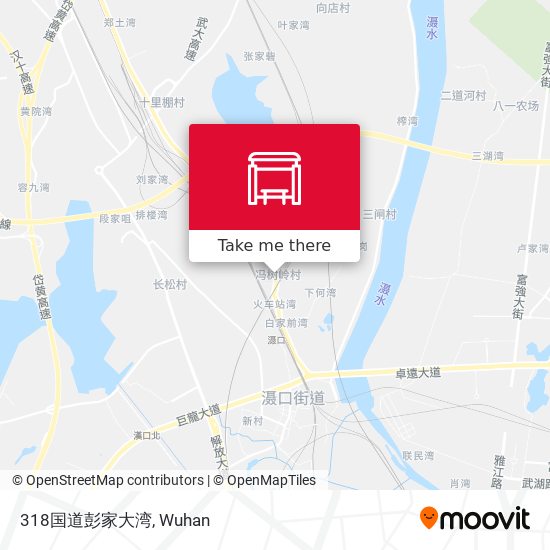 318国道彭家大湾 map