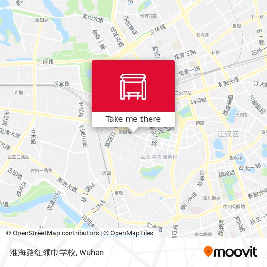 淮海路红领巾学校 map