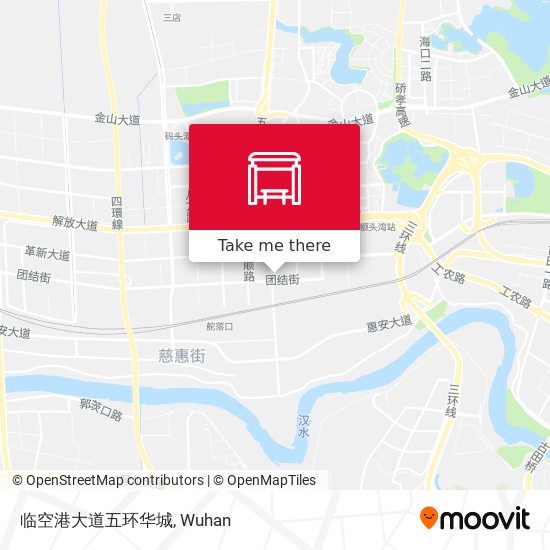 临空港大道五环华城 map