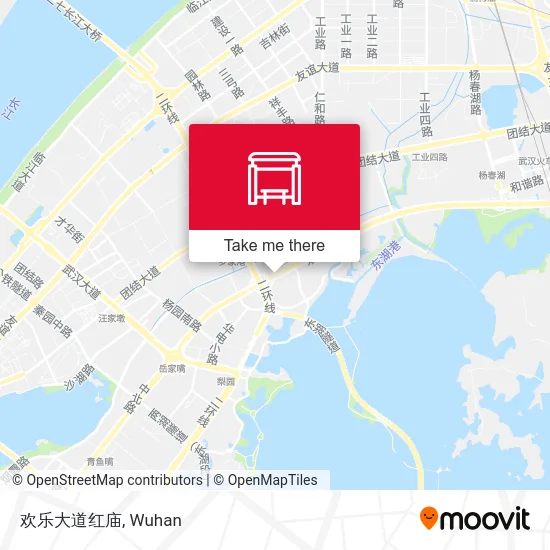 欢乐大道红庙 map