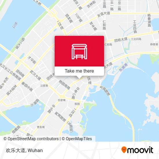 欢乐大道 map