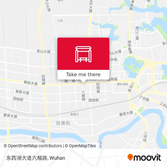 东西湖大道六顺路 map