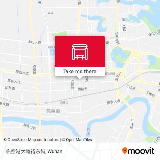 临空港大道裕东街 map