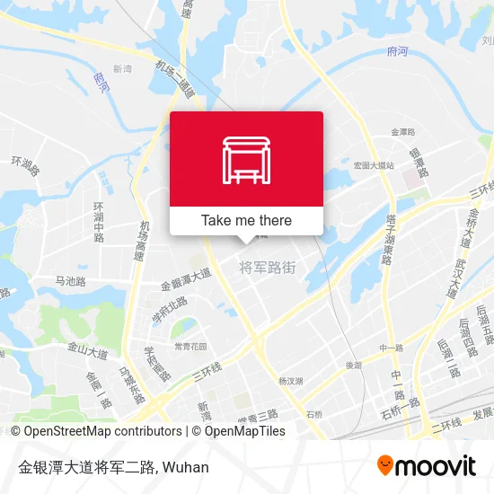 金银潭大道将军二路 map