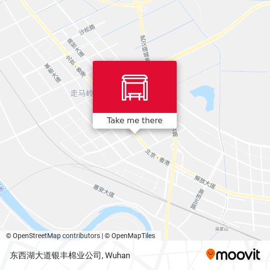 东西湖大道银丰棉业公司 map