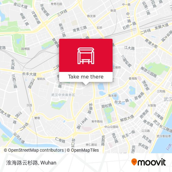 淮海路云杉路 map