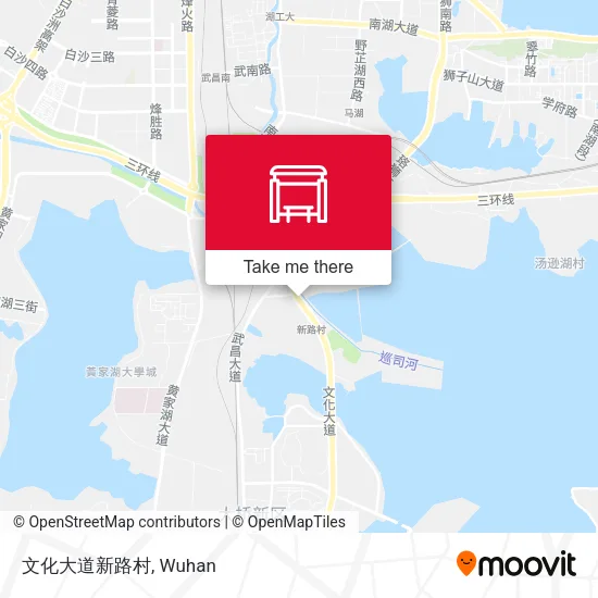 文化大道新路村 map