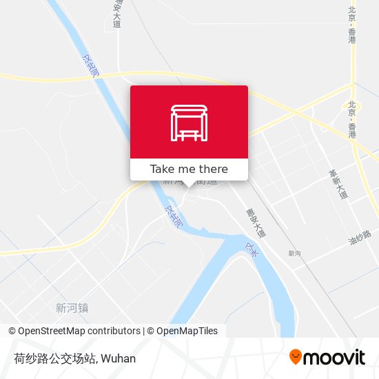 荷纱路公交场站 map