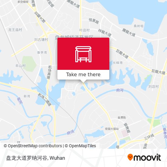 盘龙大道罗纳河谷 map