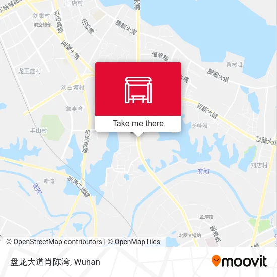盘龙大道肖陈湾 map