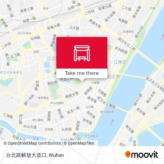台北路解放大道口 map