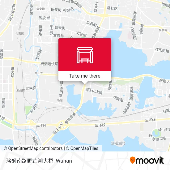 珞狮南路野芷湖大桥 map