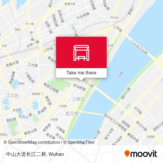 中山大道长江二桥 map