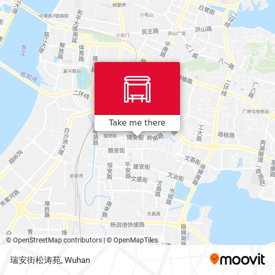 瑞安街松涛苑 map
