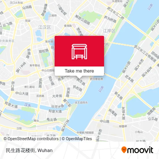 民生路花楼街 map