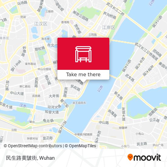 民生路黄陂街 map