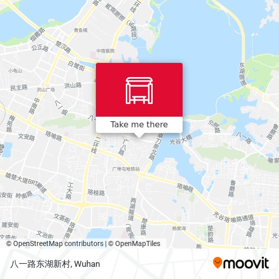 八一路东湖新村 map