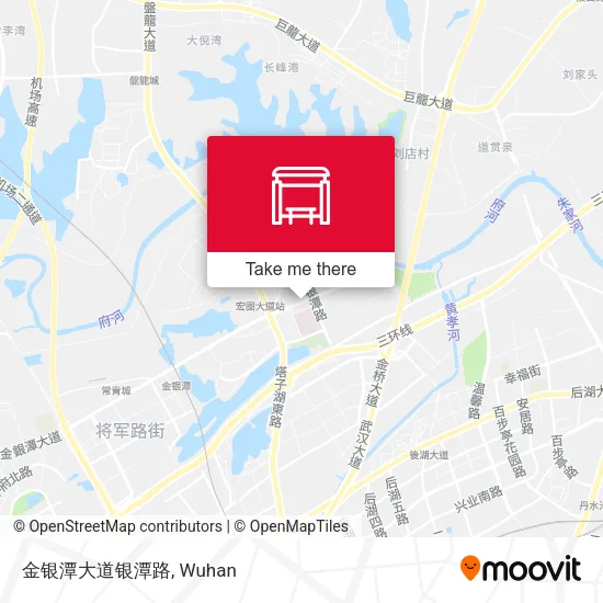 金银潭大道银潭路 map