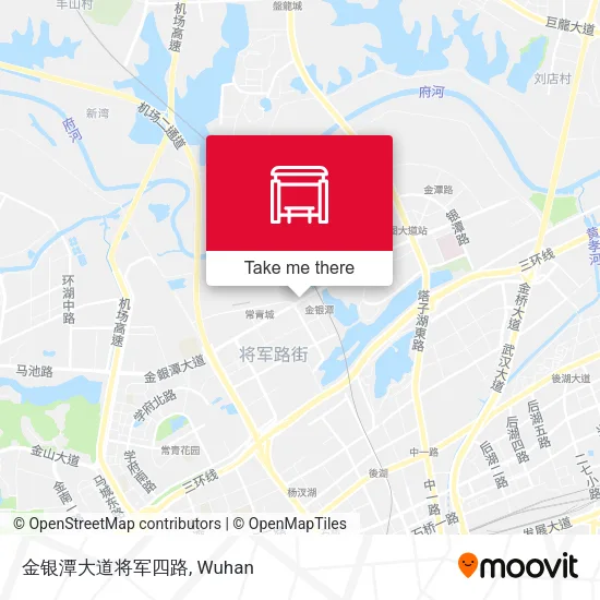 金银潭大道将军四路 map