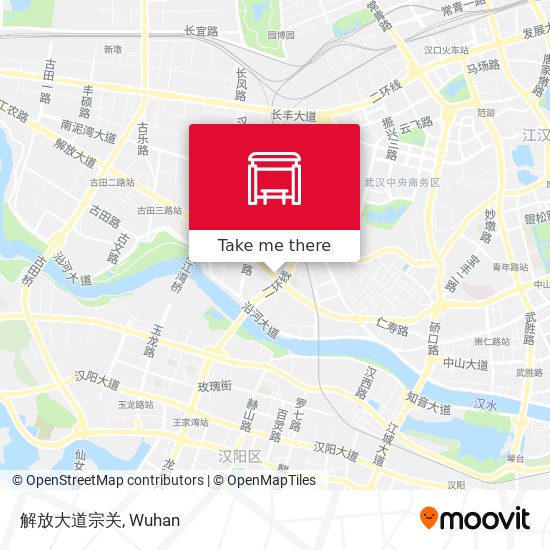 解放大道宗关 map