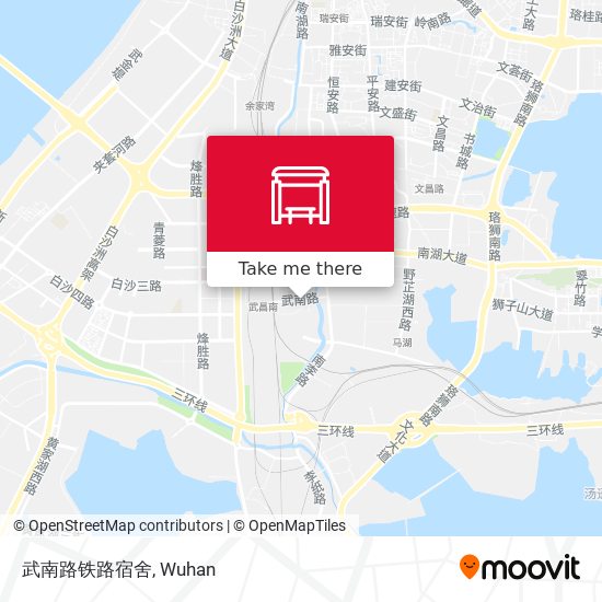 武南路铁路宿舍 map