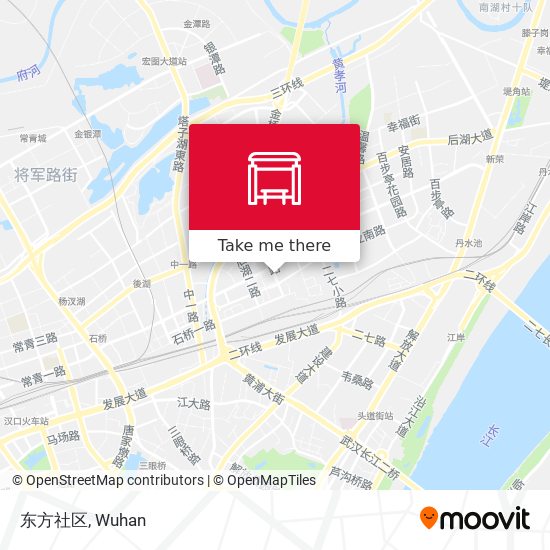 东方社区 map