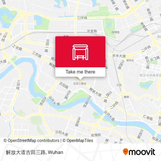 解放大道古田三路 map