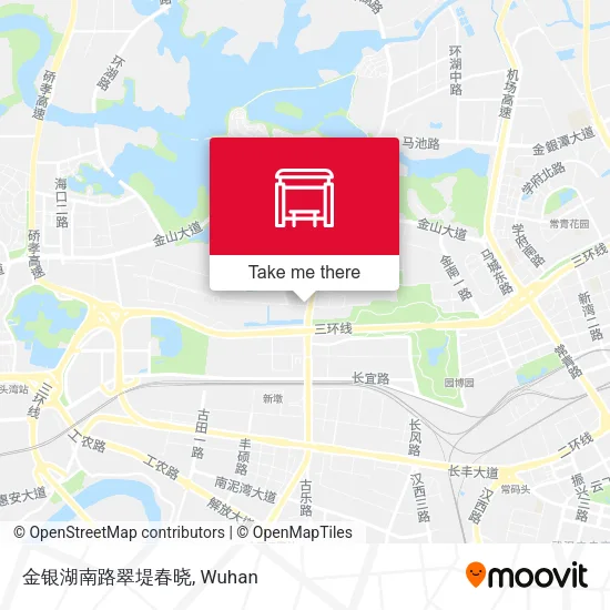 金银湖南路翠堤春晓 map