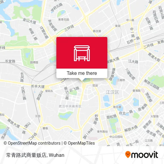 常青路武商量贩店 map