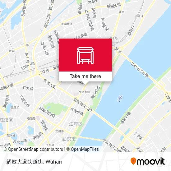 解放大道头道街 map