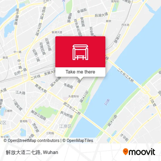 解放大道二七路 map